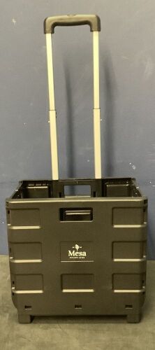 Mesa Rolling Utility Cart, Large, Black
