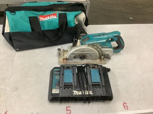 Makita 18V X2 LXT 5.0Ah Lithium-Ion (36V) Brushless Cordless Rear Handle 7-1/4 in. Circular Saw Kit