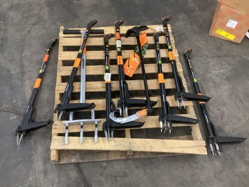 Lot of (9) Garden Tools