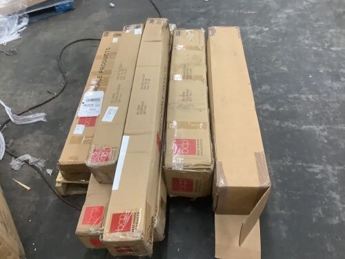 Lot of (5) Patio Umbrellas & (2) Pop Up Canopies - Uninspected