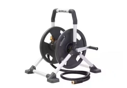 Gorilla 150 ft. Aluminum Zero Rust Hose Reel - No Hardware