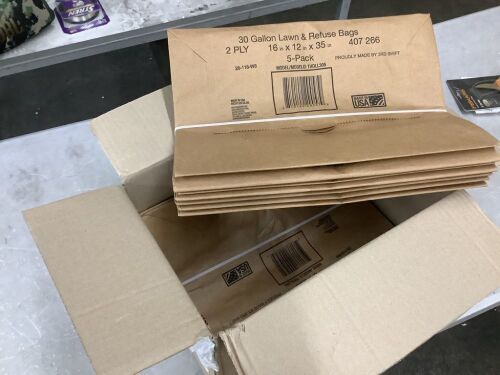 30 Gal. Paper Lawn and Leaf Bags (20 Count)