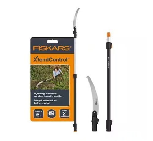 Fiskars XtendControl 15 in. X1 Saw 6 ft. Interchangeable Tree Pruner