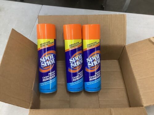Lot of (3) Spot Shot 21 oz. Stain Carpet Cleaner