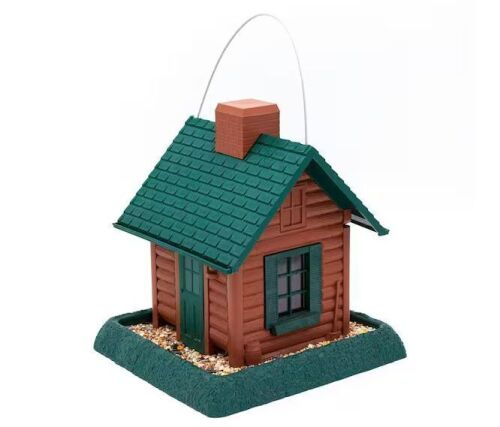 NORTH STATES Log Cabin Birdfeeder