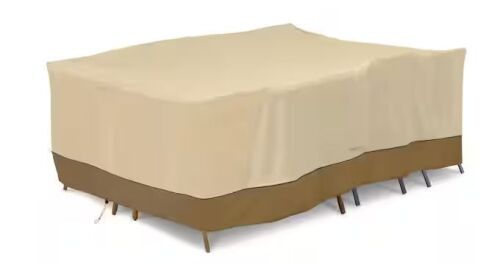 Veranda 140 in. L x 70 in. D x 35 in. H Full Coverage General Purpose Patio Furniture Cover