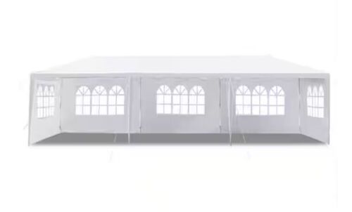 10 ft. x 30 ft. Outdoor Party Tent with 5 Sidewalls