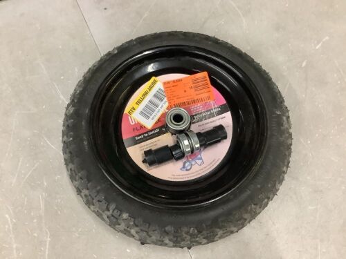 Marathon 14.5 in. Flat Free Universal Wheelbarrow Wheel