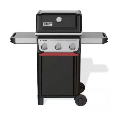 Weber Spirit E-310 3-Burner Liquid Propane Gas Grill in Black with Snap-Jet Ignition
