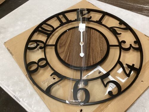 Large Decorative Wall Clock