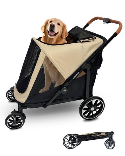 Dog Stroller for Large & Medium Dogs, up to 130 lbs