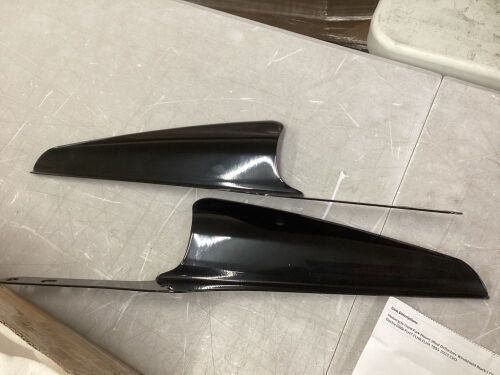 Front Fork Mount Wind Deflectors for Harley Touring Road King Street Glide Electra Glide 1995-2023