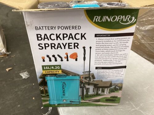 4.2Gal Electric Backpack Sprayer