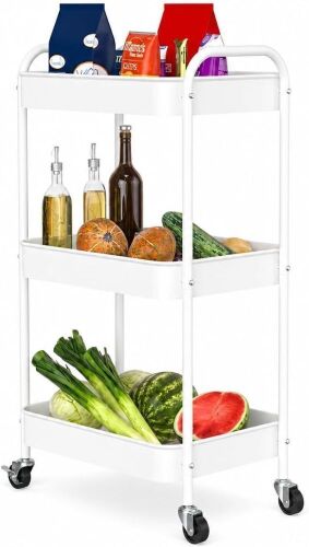 3-Tier Rolling Cart