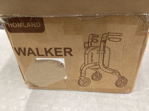 HOMLAND Foldable 3 Wheel Walker