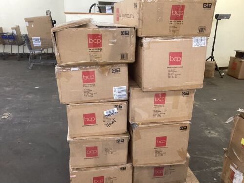 Lot of (10) Large Outdoor Christmas Wreaths - Uninspected