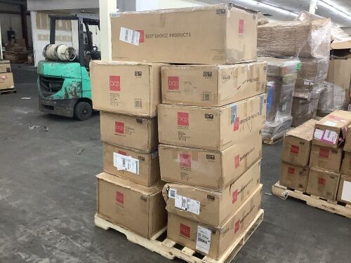 Lot of (10) Large Outdoor Christmas Wreaths - Uninspected