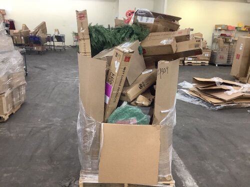 Pallet of Christmas Items - Uninspected
