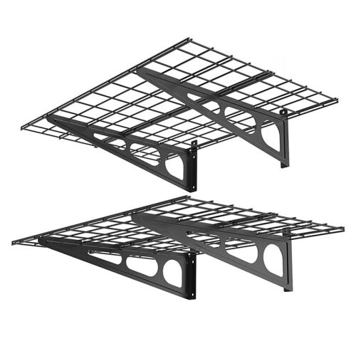 FLEXIMOUNTS Classic 2-Pack 2' x 4' Wall Shelving