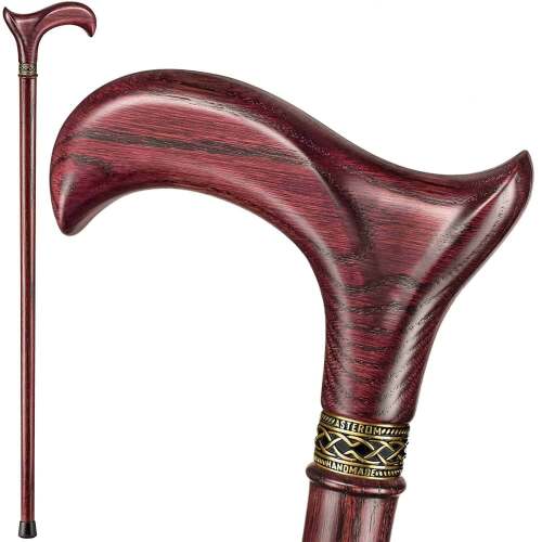 Derby Walking Cane for Men and Women, Oak Wood