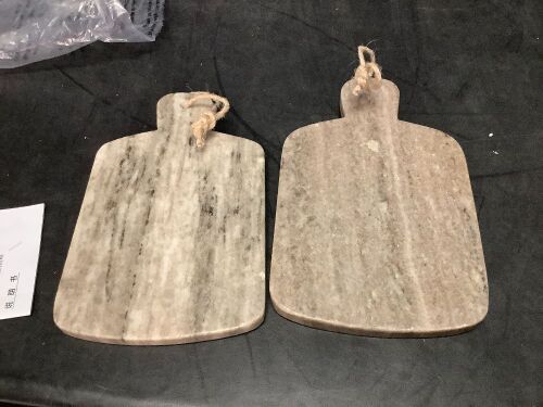 2-Pack Marble Serving Board