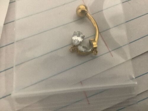WOLAYI Water Droplet Belly Ring