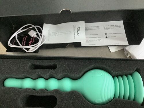 Tracy's Dog Adult Wellness Novelty Device, Mint-Green