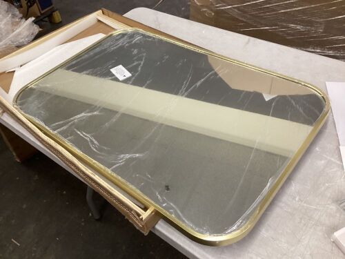 20" x 30" Aluminum Framed Mirror