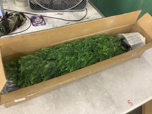 4' Artificial Cedar Topiary Tree with Pot, 2 Pack