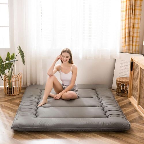 MAXYOYO Japanese Floor Mattress 4" Thick Foldable Futon Mattress