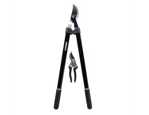 Husky 2-Piece Garden Tool Set (Lopper and Pruning Shears)