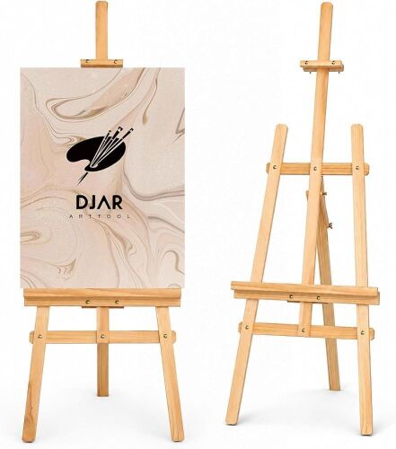 DJAR Wooden Painting Art Easel Stand