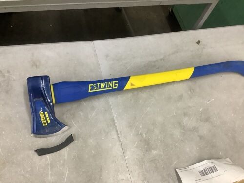 Estwing 8-lb Steel Wood Splitting Maul with 36-in Fiberglass Handle