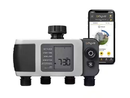 Orbit B-hyve XD Bluetooth 4-Outlet Hose Watering Timer Sprinkler Timer
