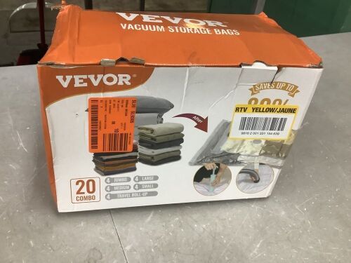 VEVOR Vacuum Storage Bags, 20-Pack Space Saver Seal Bag
