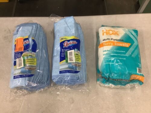 Lot of Cleaning Towels