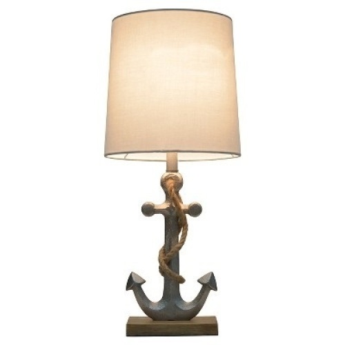 Anchor Table Lamp Silver - Lot 918