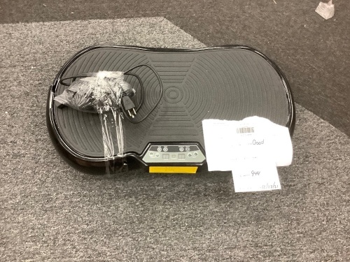 Vibration Plate Exercise Machine Full Body Fitness Platform - May Have Missing Pieces - Lot 944