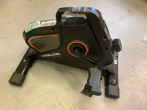 Yoshuda Portable Exercise Bike, Missing Pedal, Ecommerce Return - Lot 53