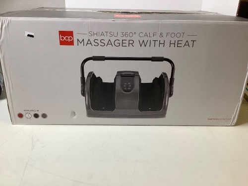 Shiatsu 360 Calf & Foot, Massager with Heat - Lot 61