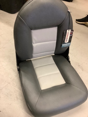 Navistyle High Back Seat, Charcoal Gray - Lot 91