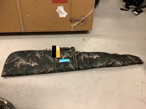 Viper Woodland Soft Gun Case, Small Cuts in front and back - Lot 109