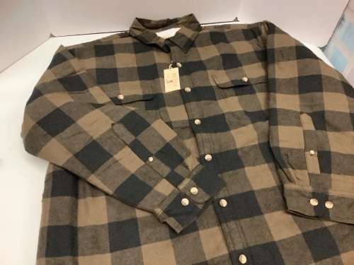 Red Head Lined Flannel, Size 2XL - Lot 116