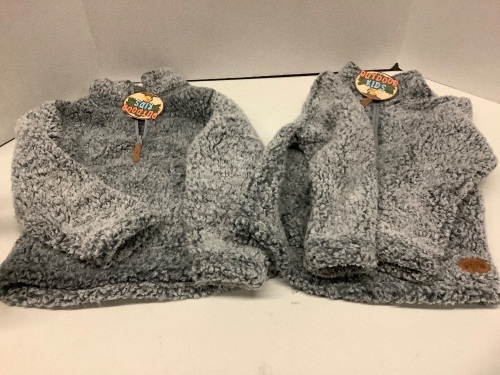 Lot (2) Marled Gray Girls, Size Small - Lot 120