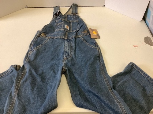 Boys Medium Wash Bib Overalls, Size 6 - Lot 139