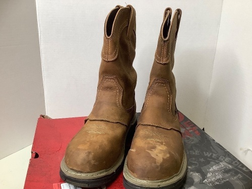Wolverine Anthem Well Boots Size 10, Some Scuffs on Top - Lot 187
