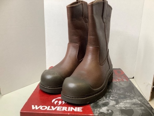 Wolverine Crawford ST Eh Boots, Men's Size 8.5 - Lot 218