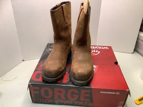 Wolverine Iron Ridge Boots, Size 8.5, Ecommerce Return - Lot 256