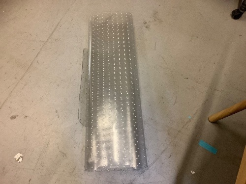 Office Desk Floor Mat, Appears New - Lot 308