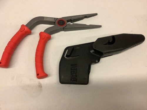 Bubba Cutting Edge Belt/Pocket Clip Sheath Pliers, Ecommerce Return - Lot 316